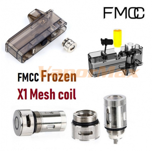 Hugsvape FMCC Frozen X1 Mesh coil (сменный испаритель) купить в Москве, Vape, Вейп, Электронные сигареты, Жидкости