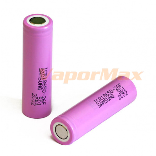  Аккумулятор Samsung ICR18650-26F 2600mah купить в Москве, Vape, Вейп, Электронные сигареты, Жидкости