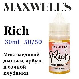 Жидкость Maxwells Freebase - Rich (30мл) Жидкость Maxwells Freebase - Rich (30мл)