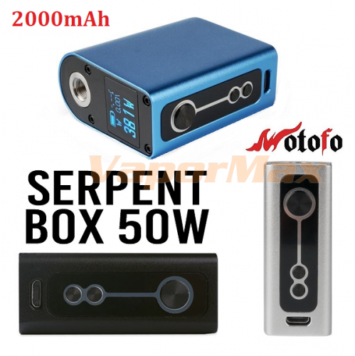 Wotofo Serpent 50W 2000mAh фото 4