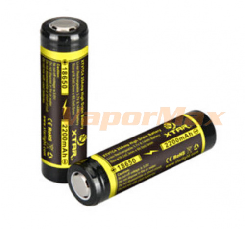Аккумулятор  XTVTC4 18650 2200mAh (25A) купить в Москве, Vape, Вейп, Электронные сигареты, Жидкости фото 4