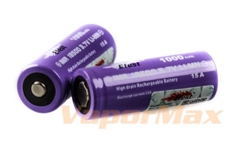 Аккумулятор Efest IMR 18500 1000mAh (15А)
