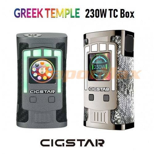 Cigstar Greek Temple 230W TC mod фото 3
