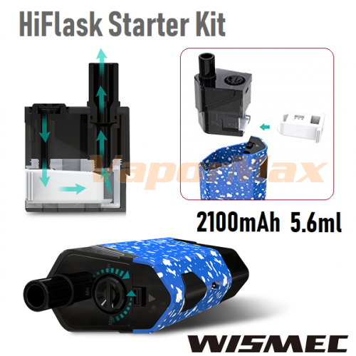 Wismec  HiFlask Starter Kit 2100mAh 5.6ml фото 3