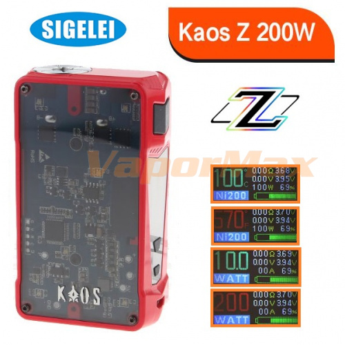 Sigelei Kaos Z 200W (оригинал) фото 4