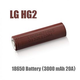 купить Аккумулятор LG HG2 3000 mAh (20A) в Москве, Vape, Вейп, Электронные сигареты, Жидкости Аккумулятор LG HG2 3000 mAh (20A) купить в Москве, Vape, Вейп, Электронные сигареты, Жидкости