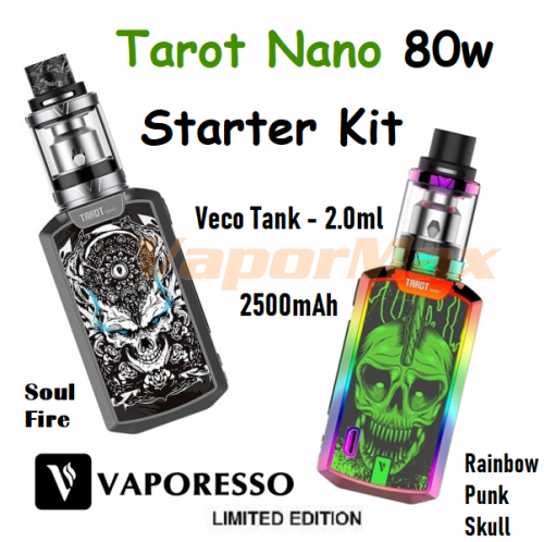 Vaporesso Tarot Nano 80W starter kit 2500mAh фото 2 Vaporesso Tarot Nano 80W starter kit 2500mAh фото 2