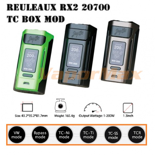 Wismec RX2 20700 (оригинал) фото 4