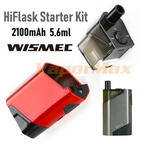 Wismec  HiFlask Starter Kit 2100mAh 5.6ml фото 5