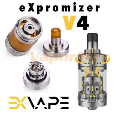 Exvape eXpromizer V4 MTL RTA фото 2 Exvape eXpromizer V4 MTL RTA фото 2
