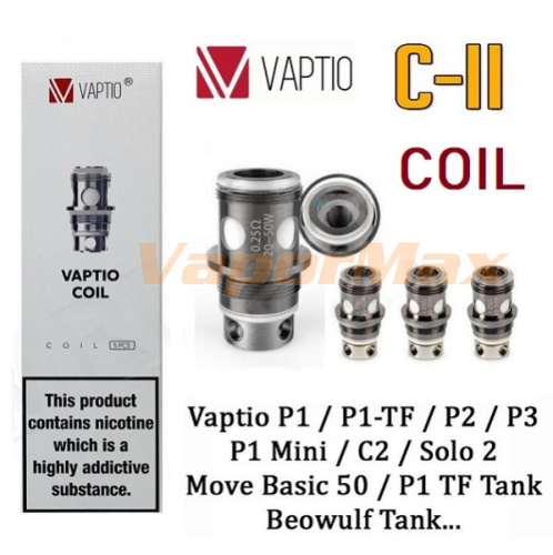 Сменный испаритель Vaptio C-II 0.25 Ом