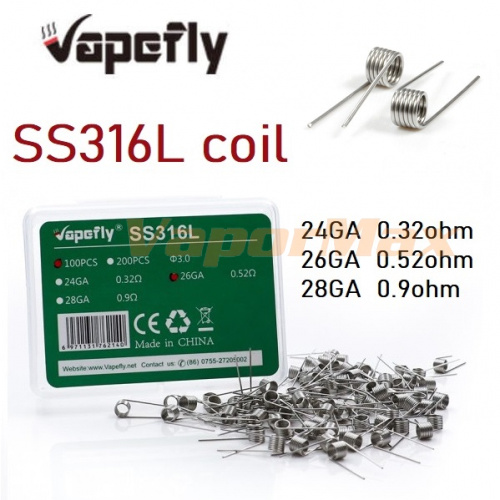 Готовые намотки (SS316L)