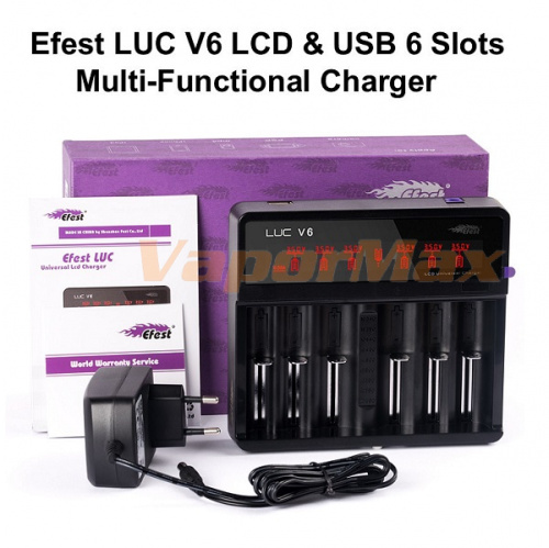 Efest Luc V6 купить в Москве, Vape, Вейп, Электронные сигареты, Жидкости