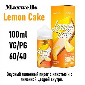Жидкость Maxwells - Lemon Cake (100 мл) Жидкость Maxwells - Lemon Cake (100 мл)