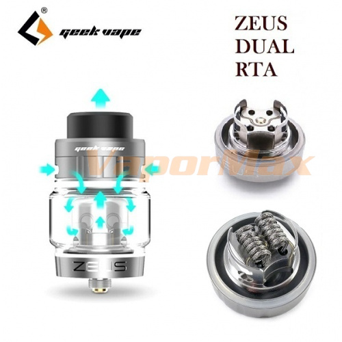 GeekVape Zeus Dual RTA (оригинал) фото 2