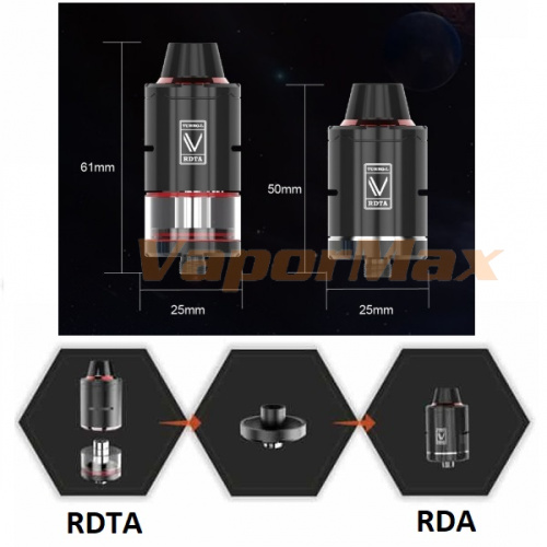 Vaptio Turbo RDTA-L tank фото 4 Vaptio Turbo RDTA-L tank фото 4