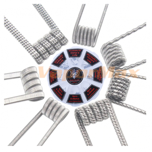 Wolf Coolvape Coil (комплект спиралей, 48 шт) купить в Москве, Vape, Вейп, Электронные сигареты, Жидкости фото 2