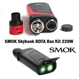 Smok Skyhook RDTA Box Mod 220W TC Kit Smok Skyhook RDTA Box Mod 220W TC Kit