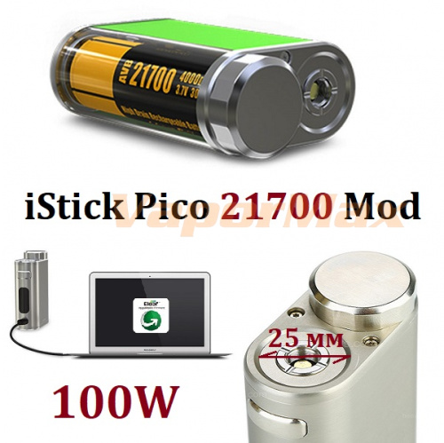 Eleaf iStick Pico 21700 mod фото 3