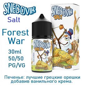 Жидкость Snegovik Salt - Forest War 30мл Жидкость Snegovik Salt - Forest War 30мл
