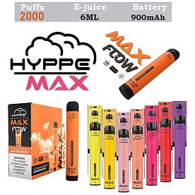 Hyppe Max Flow (2000 затяжек) Hyppe Max Flow (2000 затяжек)