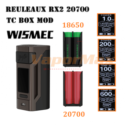 Wismec RX2 20700 (оригинал) фото 2