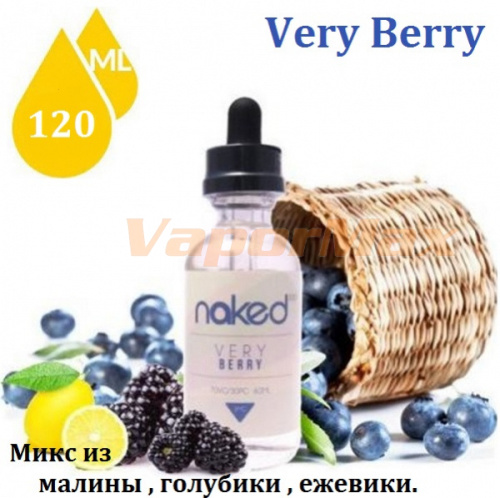 Жидкость Naked 100 - Very Berry (clone, 120ml)