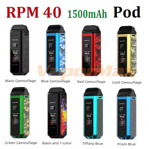 Smok RPM 40 Pod 1500mAh фото 4