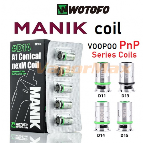 Wotofo Manik испарители (PNP)