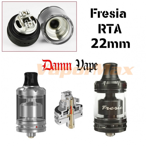 Damn Vape Fresia MTL/DL RTA фото 2 Damn Vape Fresia MTL/DL RTA фото 2