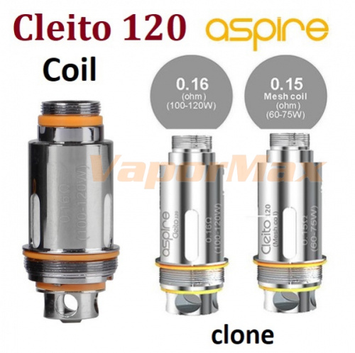 Сменный испаритель Aspire Cleito 120 (clone) Сменный испаритель Aspire Cleito 120 (clone)