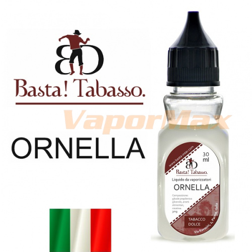 Жидкость Basta! Tabasso "ORNELLA" 30 мл Жидкость Basta! Tabasso "ORNELLA" 30 мл