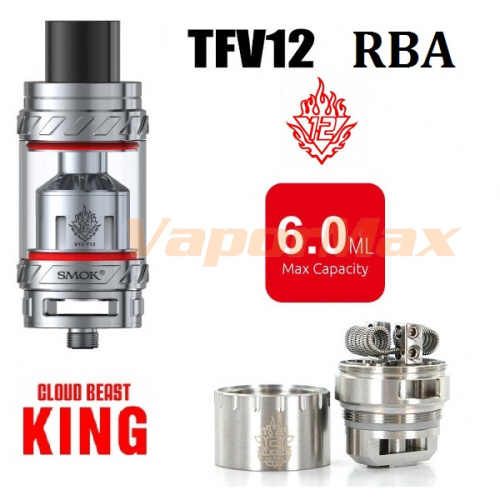 SMOK TFV12 Cloud Beast King - RBA Edition (оригинал) фото 4