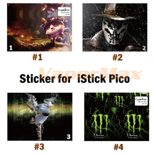 Sticker for Eleaf iStick Pico 75W фото 2 Sticker for Eleaf iStick Pico 75W фото 2