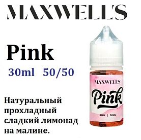 Жидкость Maxwells Freebase - Pink (30мл) Жидкость Maxwells Freebase - Pink (30мл)