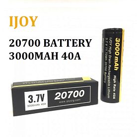 купить Аккумулятор IJOY 20700 (3000mAh, 40А) в Москве, Vape, Вейп, Электронные сигареты, Жидкости Аккумулятор IJOY 20700 (3000mAh, 40А) купить в Москве, Vape, Вейп, Электронные сигареты, Жидкости