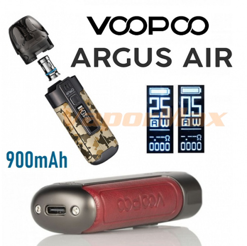 Voopoo Argus Air 900mAh фото 4 Voopoo Argus Air 900mAh фото 4