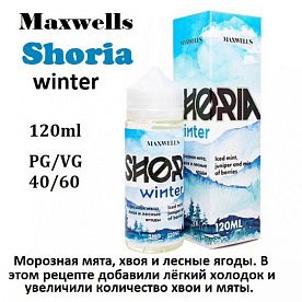 Жидкость Maxwells - Shoria winter (120 мл) Жидкость Maxwells - Shoria winter (120 мл)