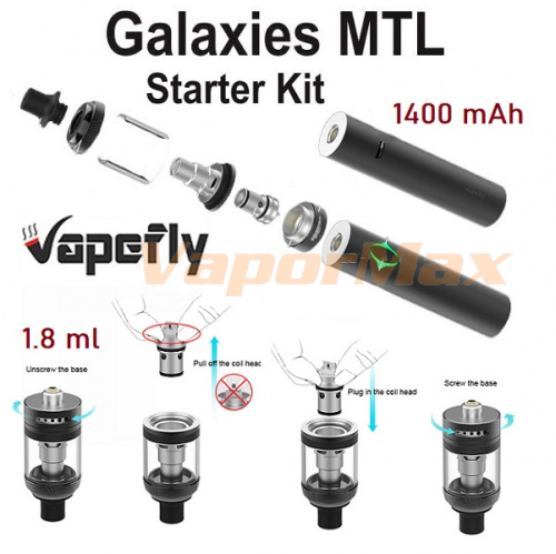 Vapefly Galaxies MTL Starter KIT фото 4