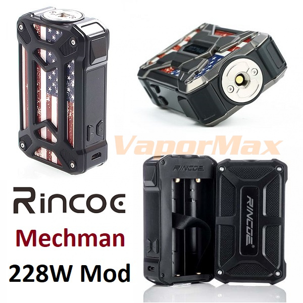 Mechmaan Rincoe Rincoe Mechman 228W Mod - купить в Москве | Электронные Моды | VaporMax