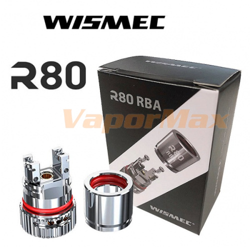 Обслуживаемая база Wismec R80 RBA купить в Москве, Vape, Вейп, Электронные сигареты, Жидкости