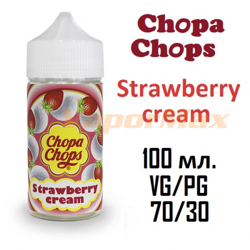 Жидкость Chopa-Chops - Strawberry Cream (100ml)