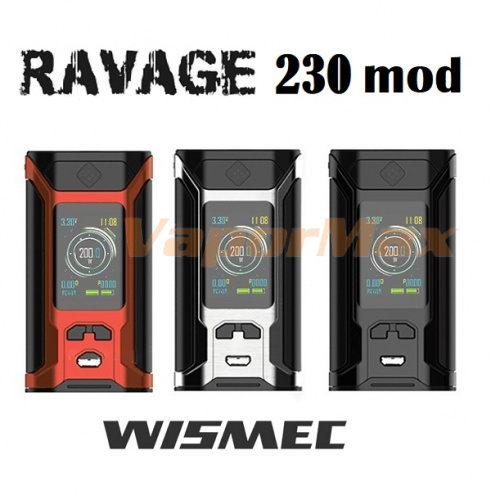 Wismec Sinuous Ravage230 mod (оригинал) фото 4