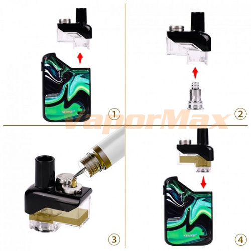 Sense Orbit TF Pod Kit 1100mAh фото 5 Sense Orbit TF Pod Kit 1100mAh фото 5