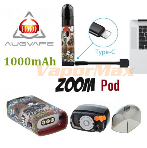 Augvape Zoom Pod 1000mAh фото 2 Augvape Zoom Pod 1000mAh фото 2