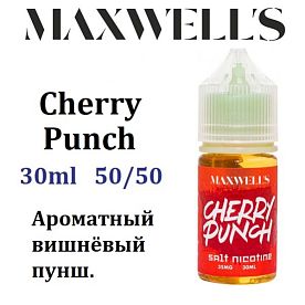 Жидкость Maxwells Freebase - Cherry Punch (30мл) Жидкость Maxwells Freebase - Cherry Punch (30мл)