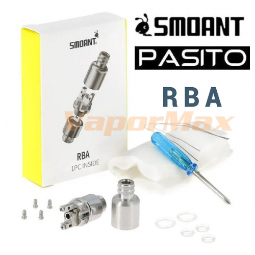 Smoant Pasito RBA обслуживаемая база купить в Москве, Vape, Вейп, Электронные сигареты, Жидкости