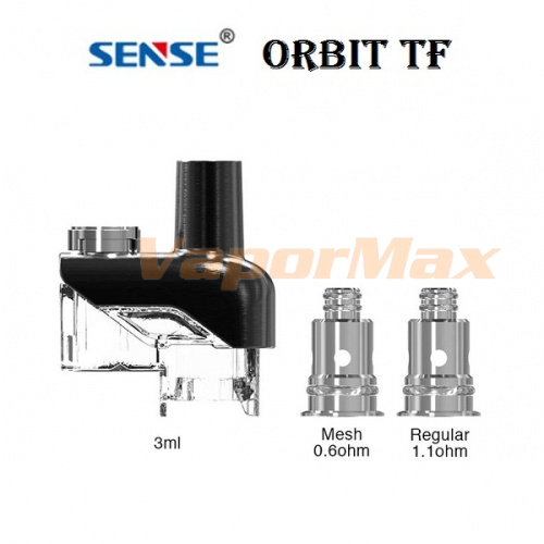 Sense Orbit TF Pod Kit 1100mAh фото 4 Sense Orbit TF Pod Kit 1100mAh фото 4