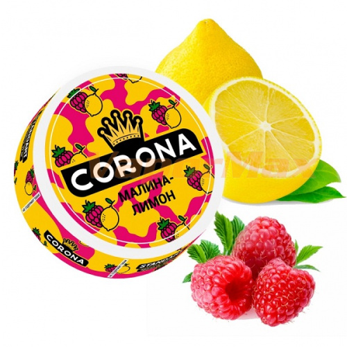 Бестабачная смесь Corona - Малина-Лимон