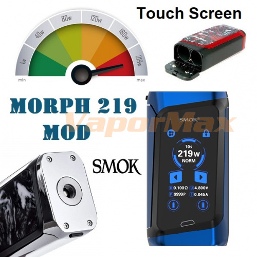 Smok Morph 219 Touch Screen TC Mod фото 5 Smok Morph 219 Touch Screen TC Mod фото 5